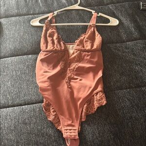 Lace Trimmed Bodysuit HeyShape